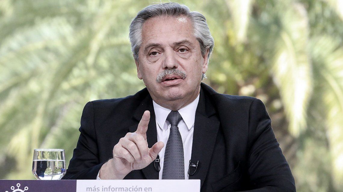 El presidente Alberto Fernández criticó al FMI y su relación con el gobierno de Macri