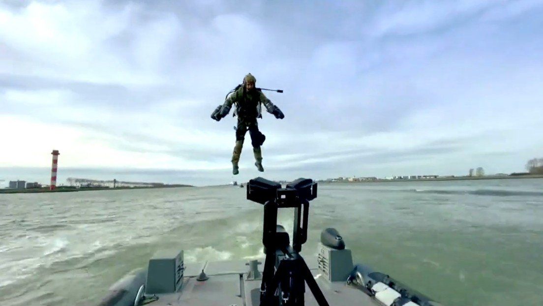 Países Bajos: militares prueban un traje volador a lo Iron Man 