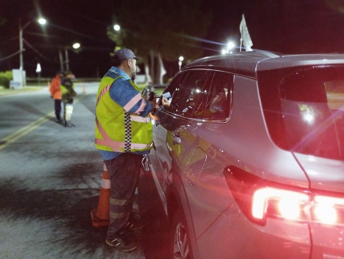 La Agencia Nacional de Seguridad Vial sancionó por alcoholemia a 159 conductores