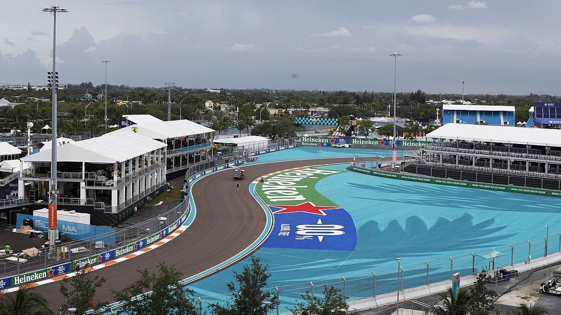 En el espectacular circuito de Miami se reanuda el campeonato de Fórmula 1