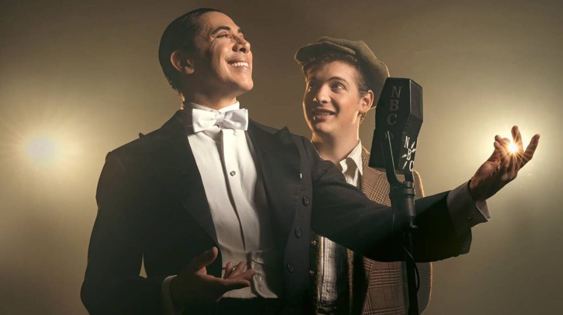 “Cuando Frank conoció a Carlitos”, musical en calle Corrientes. “Cuando Frank conoció a Carlitos”, musical en calle Corrientes.