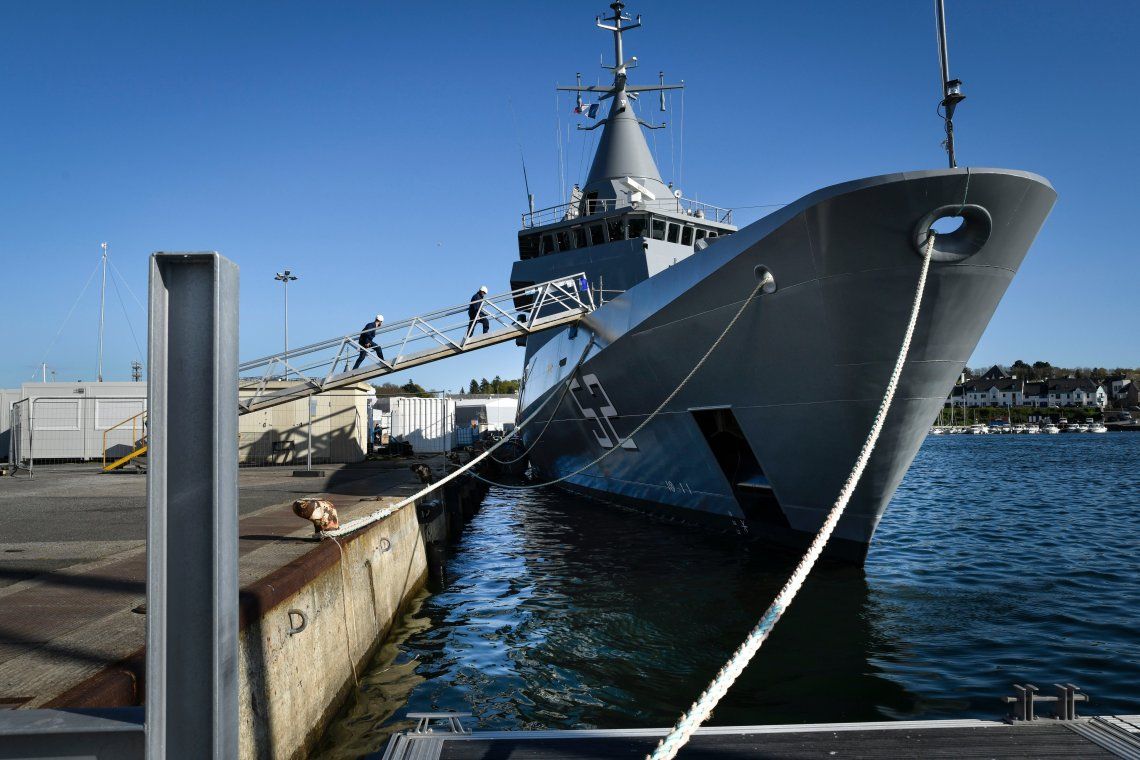 Armada Argentina: Nuevo buque patrullero oceánico recibido en Francia