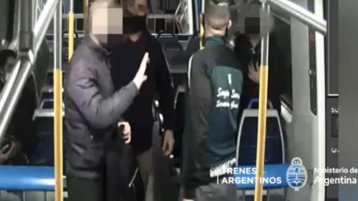 Detuvieron a un hombre que manoseó a una mujer en el tren Sarmiento