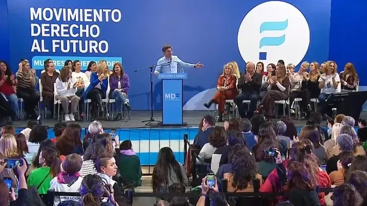 Axel Kicillof en Ensenada.&nbsp;