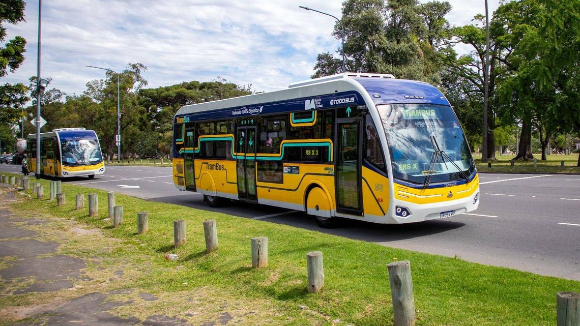 Los nuevos Trambus de la Ciudad de Buenos Aires