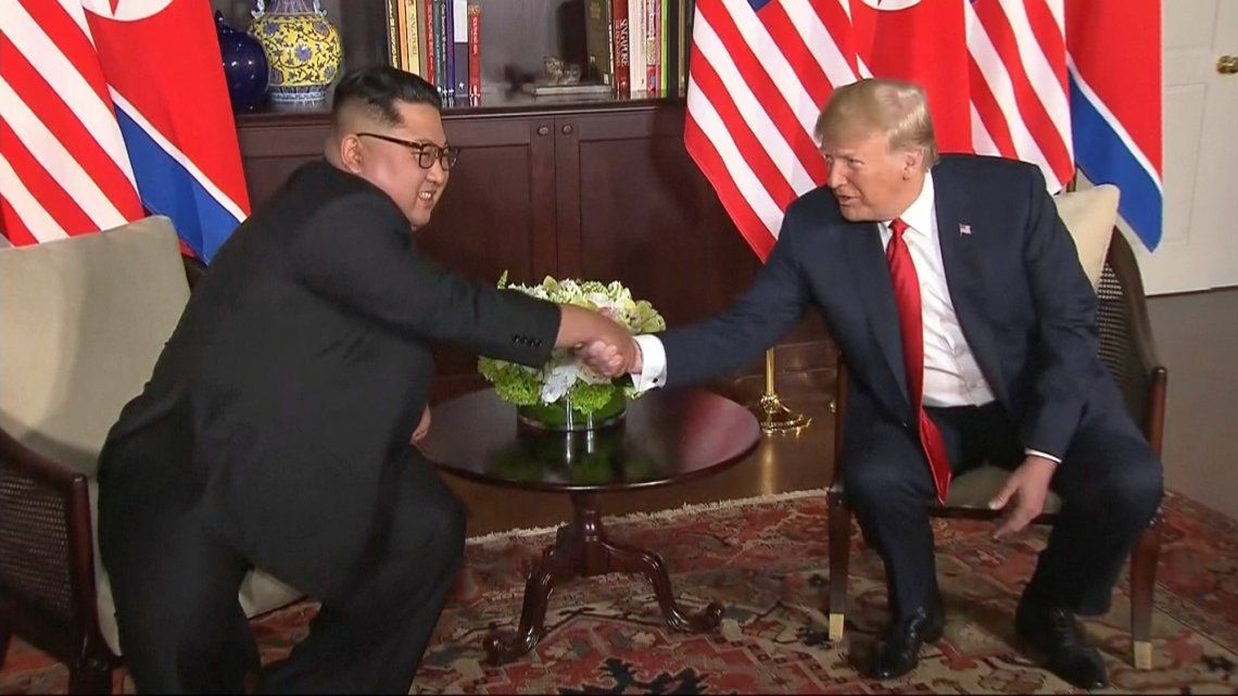 Trump y Kim acordaron la desnuclearización completa de la península coreana