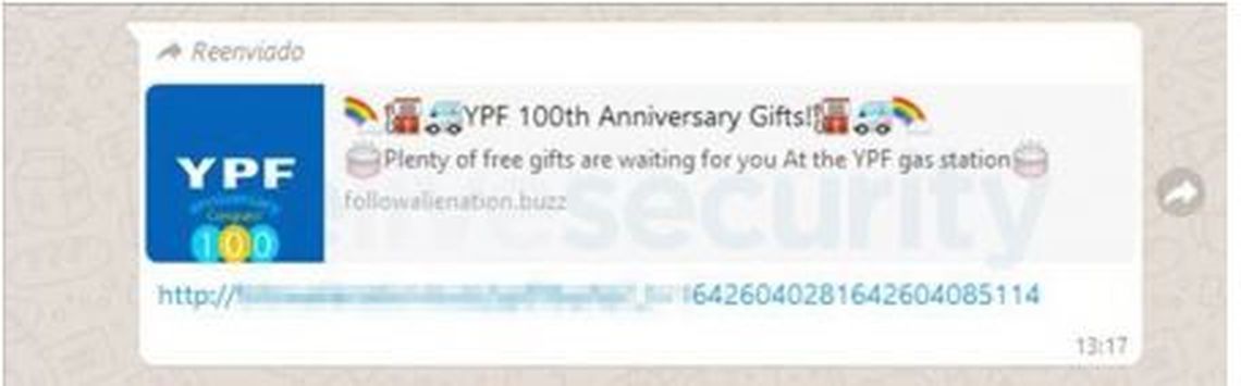 WhatsApp: nueva estafa viral que promete dinero de supuesto premio de YPF  no deja de engañar usuarios