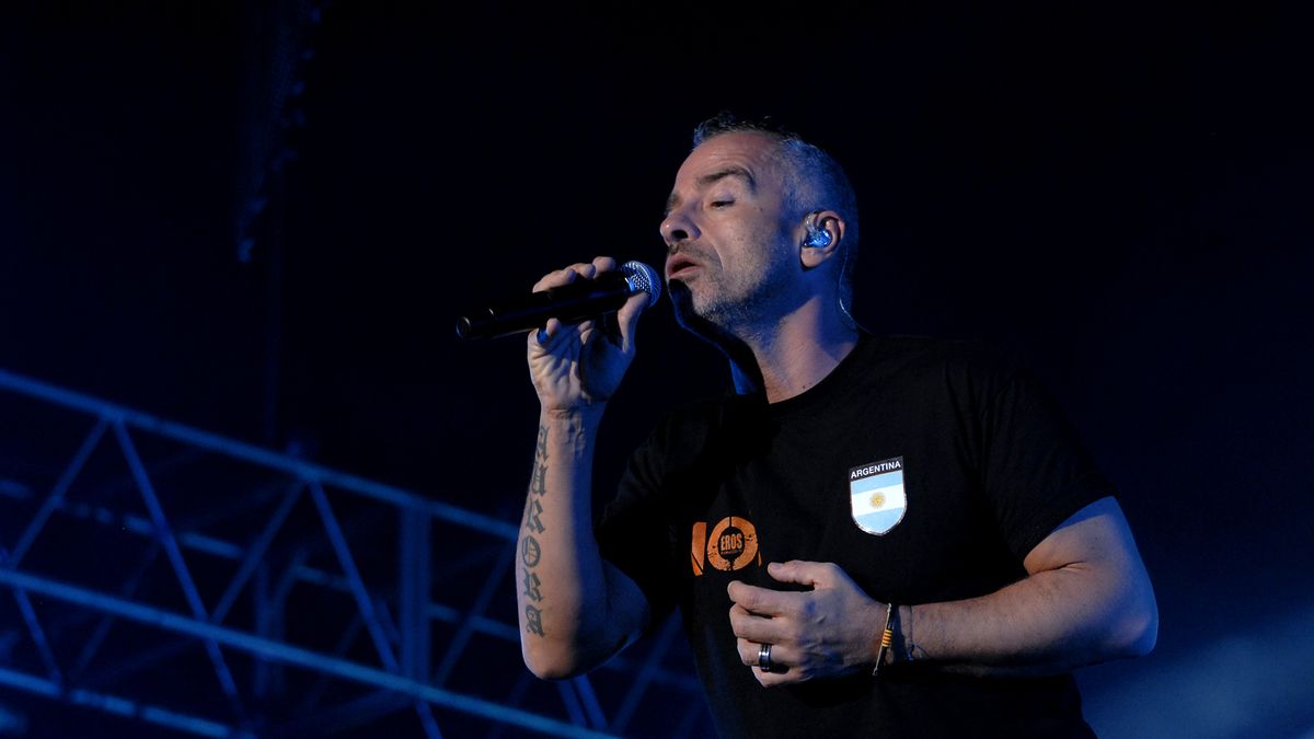 Eros Ramazzotti brindó un show intenso y romántico