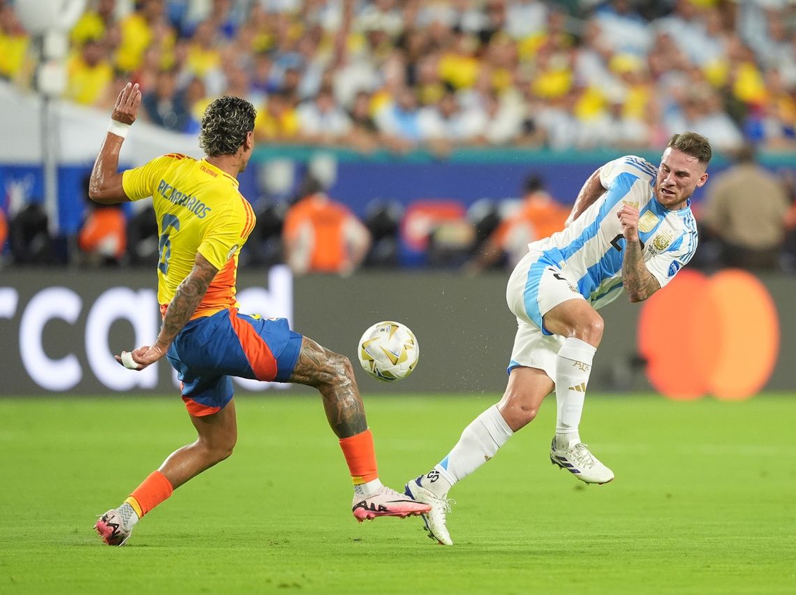 Argentina empata con Colombia en la final de la Copa América