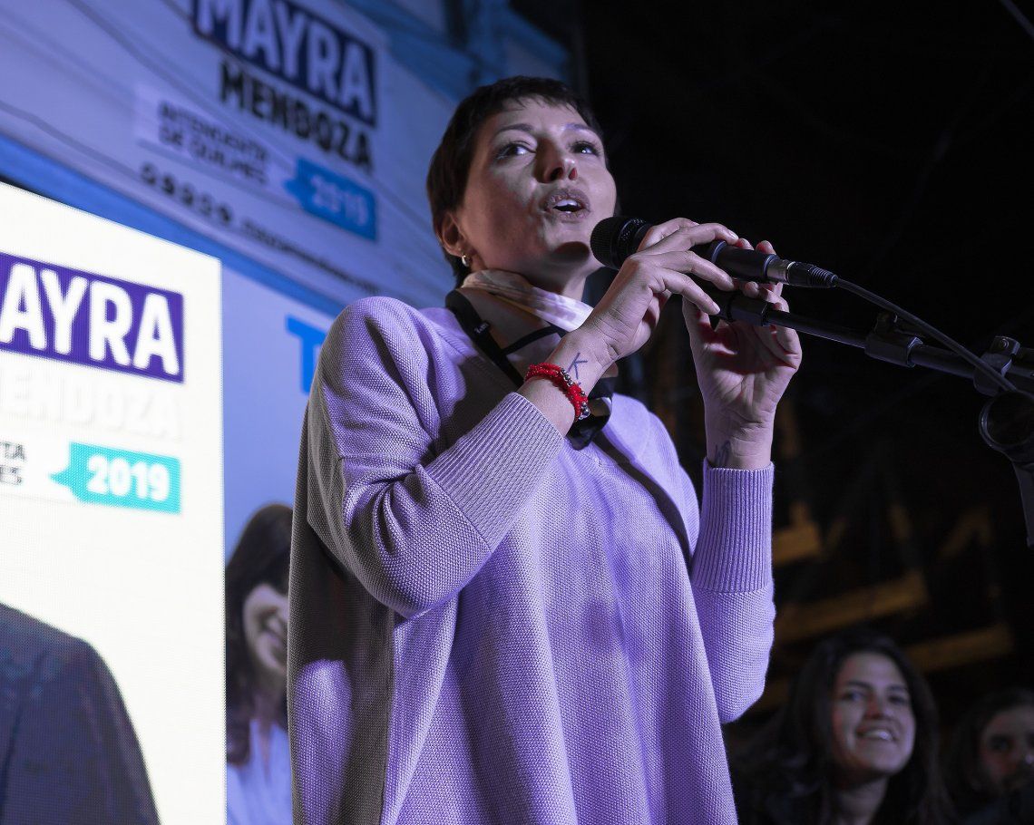 Mayra afirmó que tiene el apoyo de todos los precandidatos peronistas.