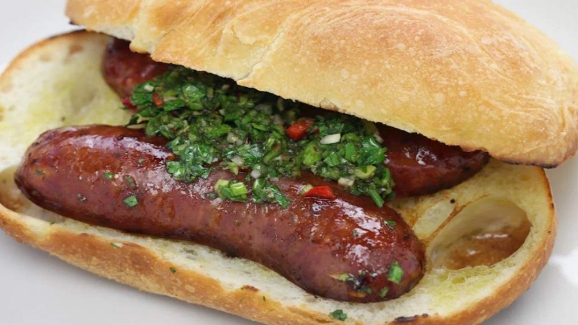 El choripán fue elegido entre los 5 mejores sándwich del mundo