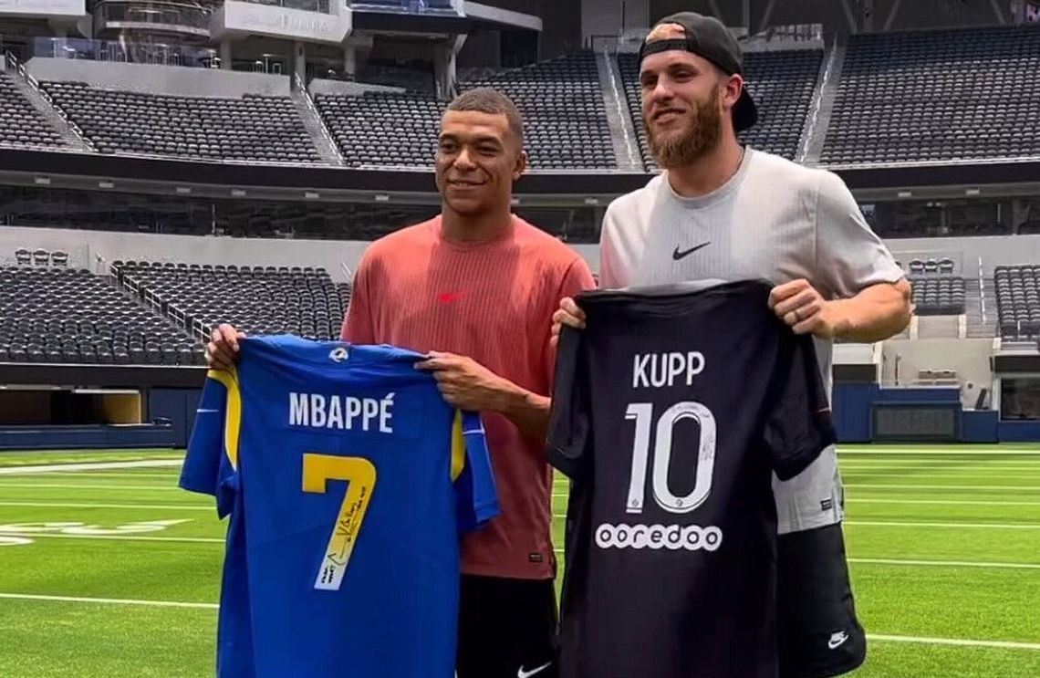 Kilian Mbappé y Cooper Kupp
