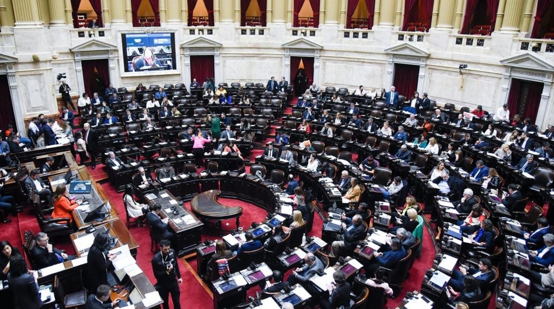 La Cámara de Diputados sesionó este miércoles. La Cámara de Diputados sesiona este miércoles en lo que promete ser una jornada extensa. Archivo.