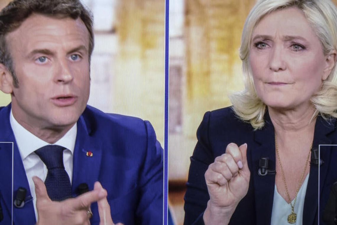 Francia: Emmanuel Macron y Marine Le Pen se enfrentan en el balotaje