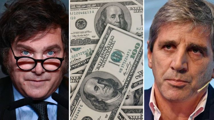 Milei y Caputo buscan captar los dólares que los argentinos tienen bajo el colchón para intentar sumar reservas. 