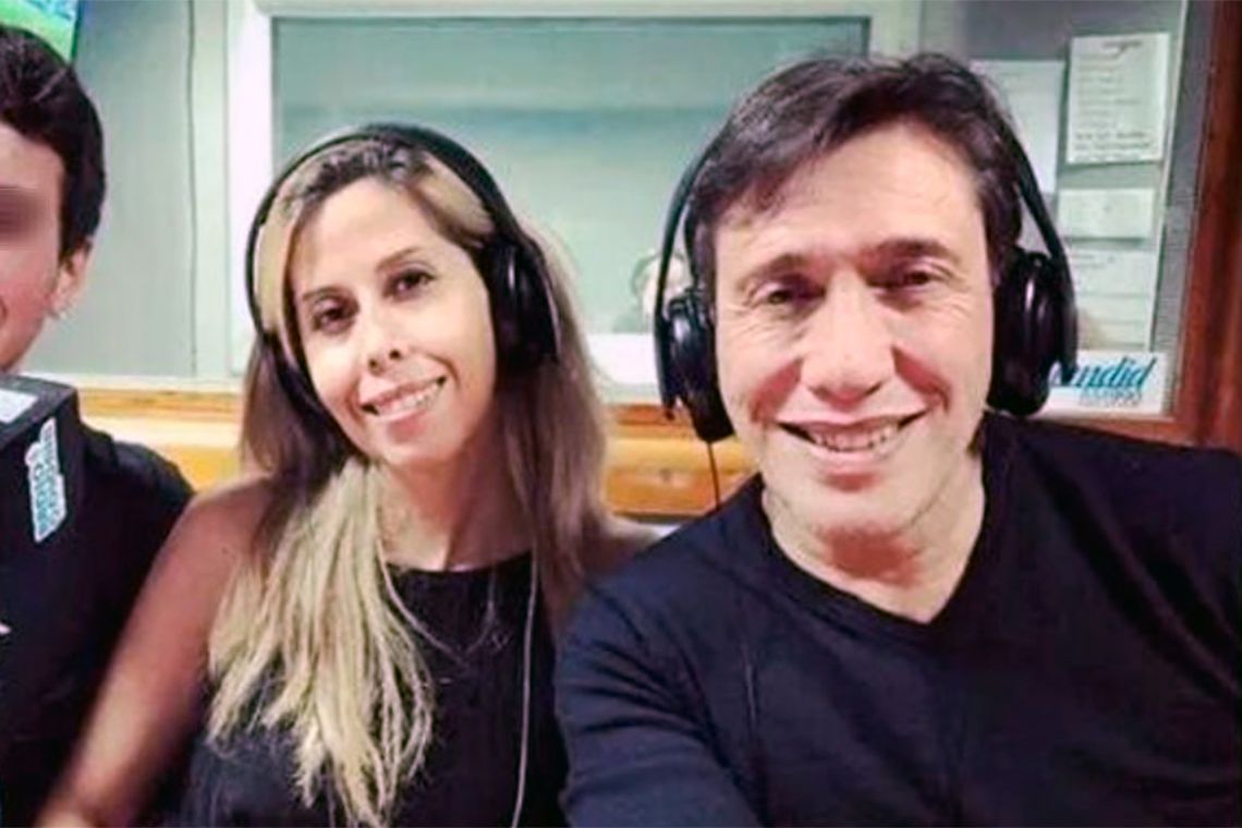 Viviana Aguirre fue compañera de Fabián Gianola en radio. Archivo.