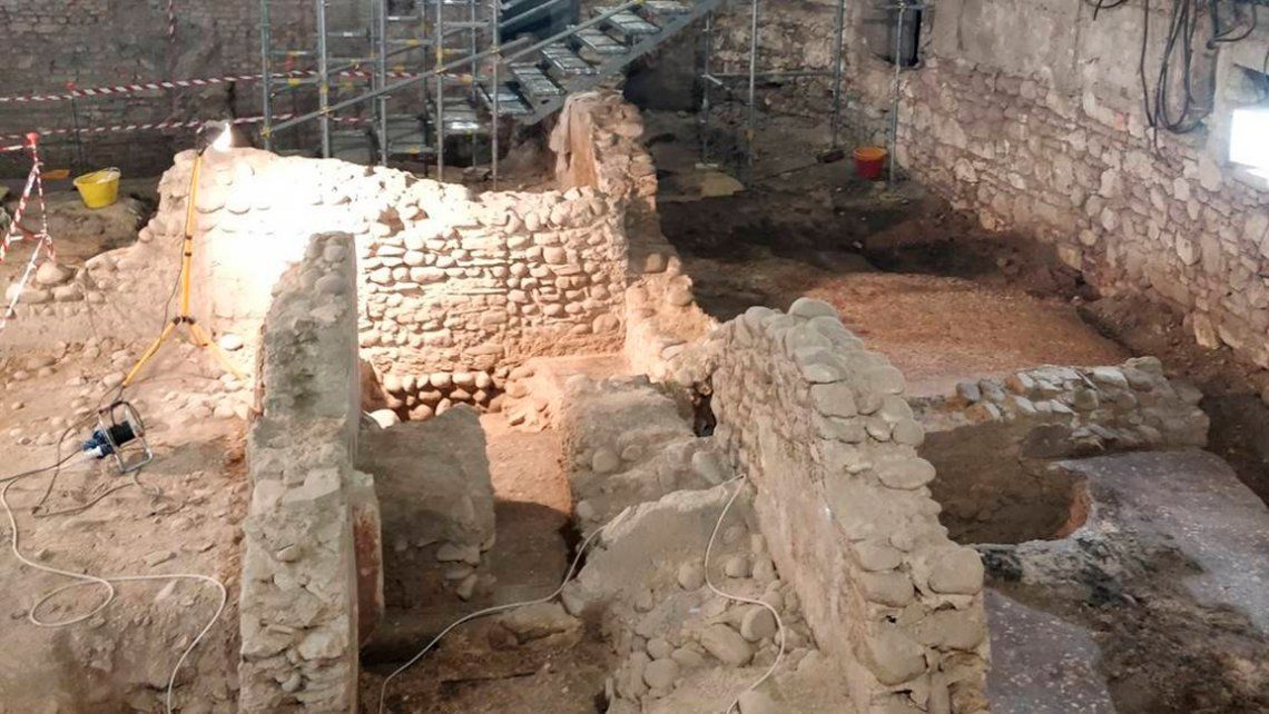 Italia: descubren una mini Pompeya de 2.000 años en el sótano de un cine