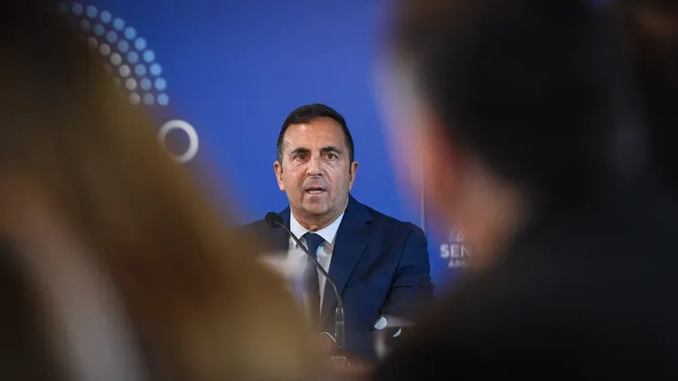 Julio Cordeo, secretario de Trabajo. (Foto: Juan Vargas)