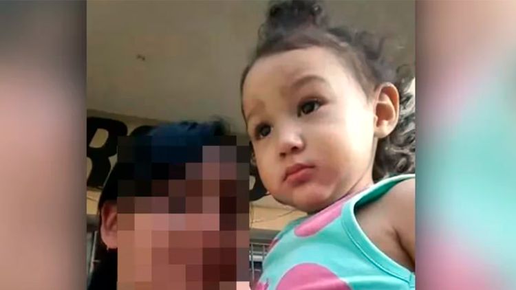 La víctima fue identificada como Nayla, tenía 4 años y recibió un balazo en el pecho. 