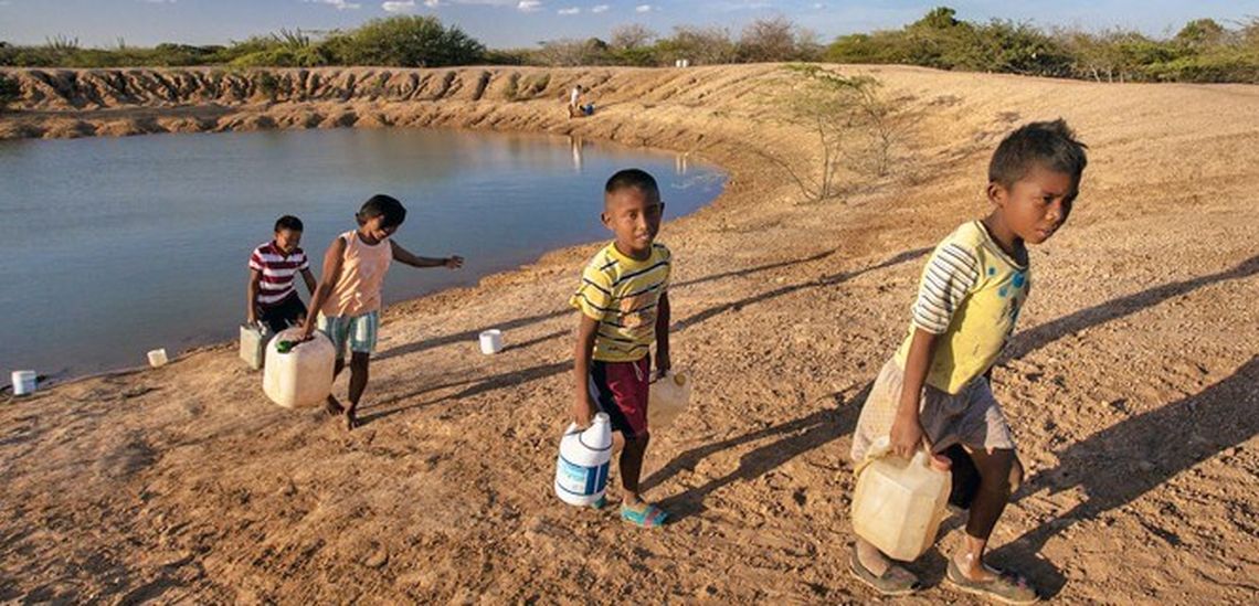 El 30% de América Latina no tiene agua potable.