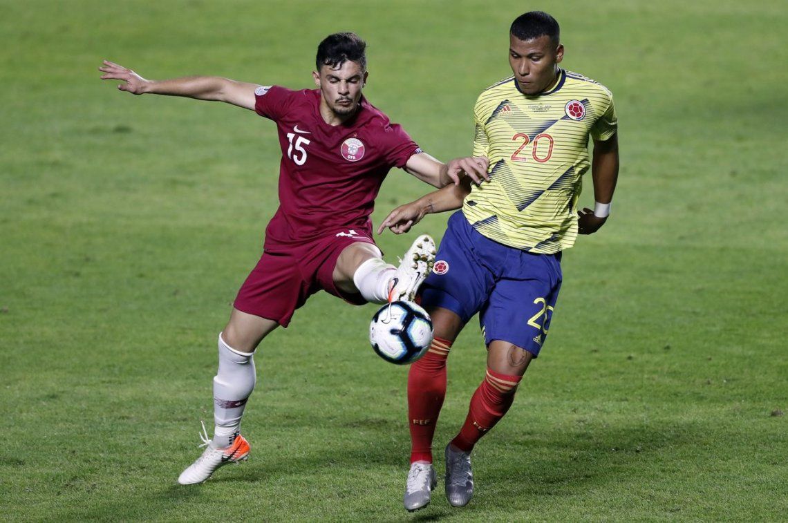 Colombia venció a Qatar en el final y ya está clasificado a cuartos en el grupo de Argentina