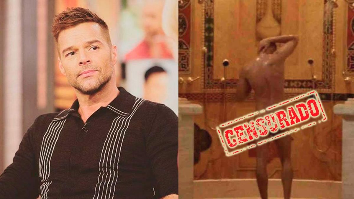 Ricky Martin y un desnudo que causó impacto entre sus fans