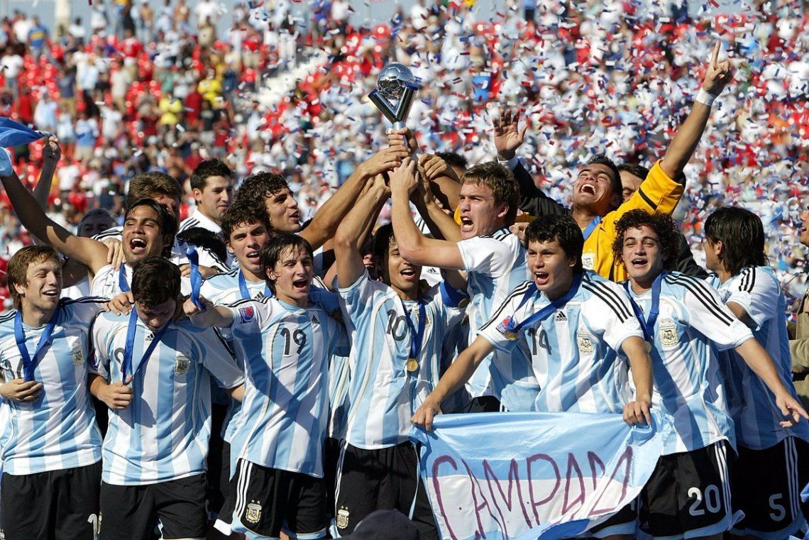 Efemérides del 22 de julio: hace 13 años Argentina ganaba el último Mundial sub 20