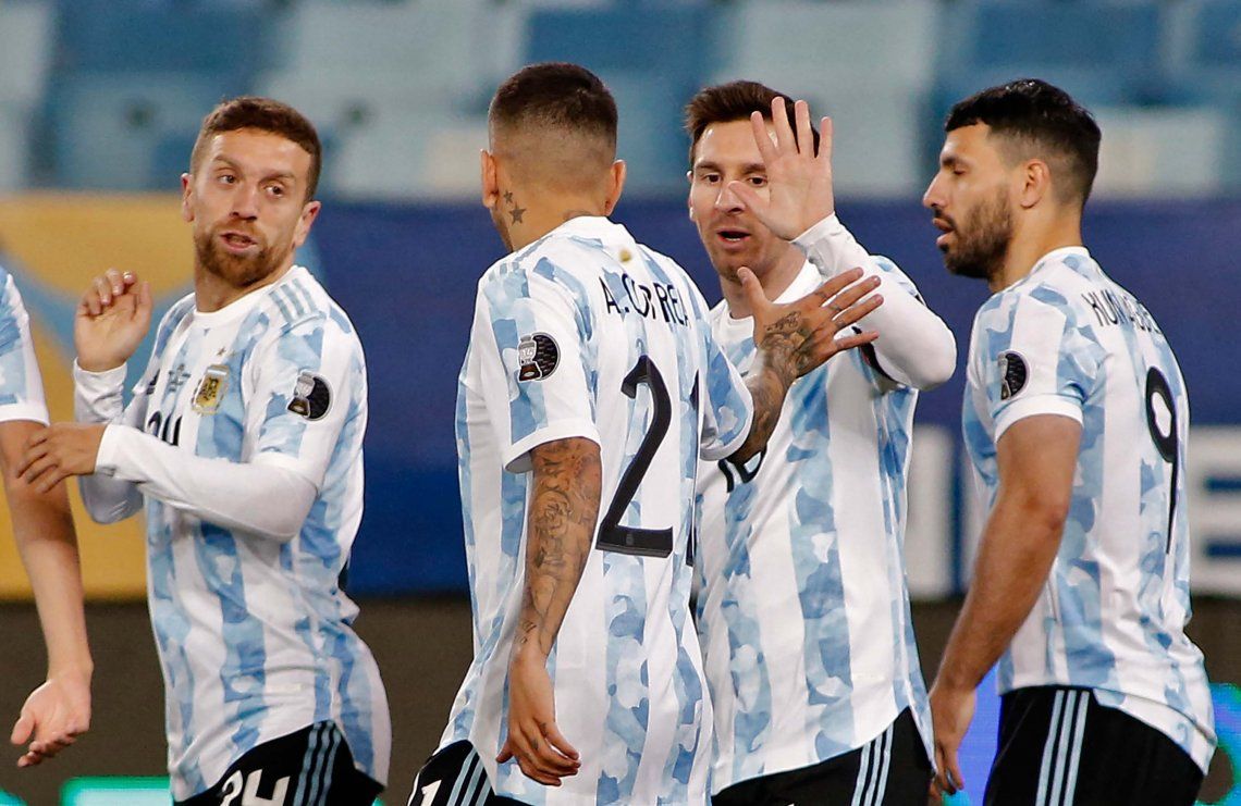 Las mejores fotos de la goleada de la Selección Argentina ante Bolivia