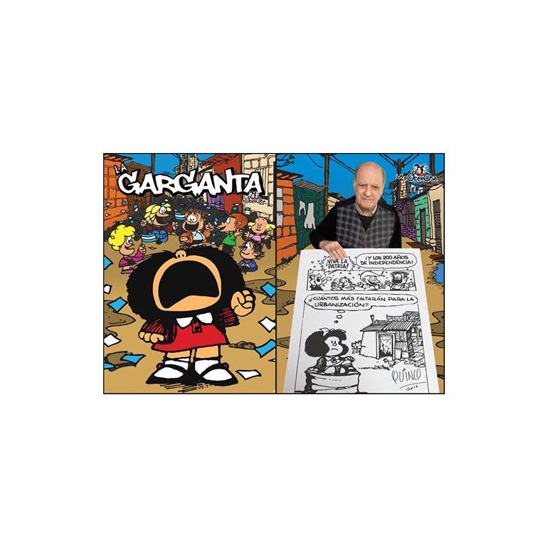 Quino revivió a Mafalda para el Bicentenario y La Garganta