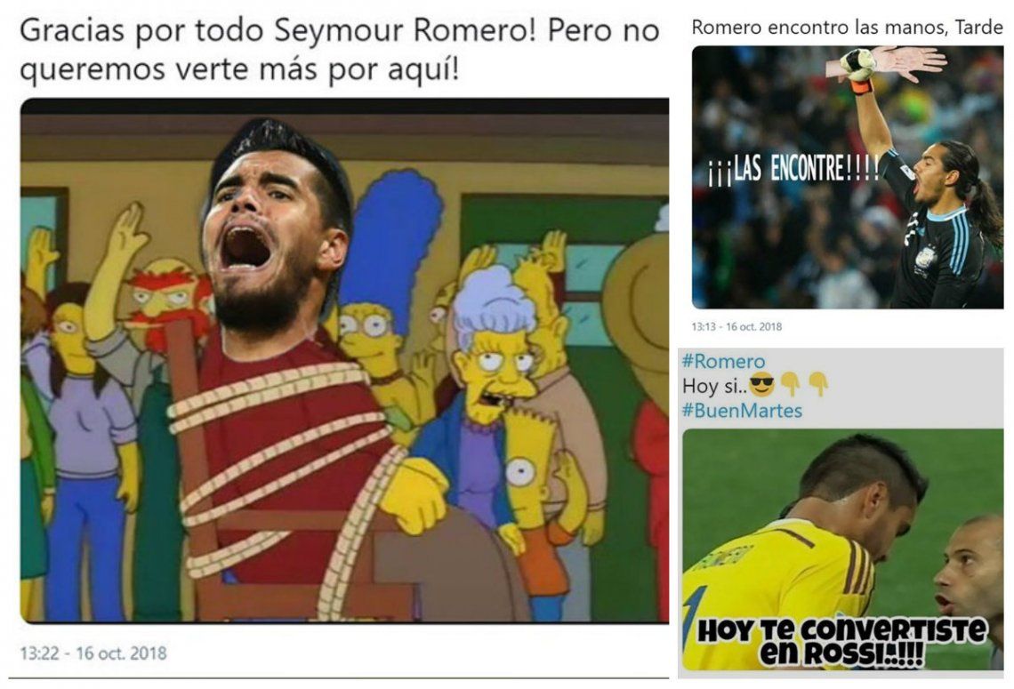 Selección: los memes apuntaron contra Romero y Messi por su ausencia