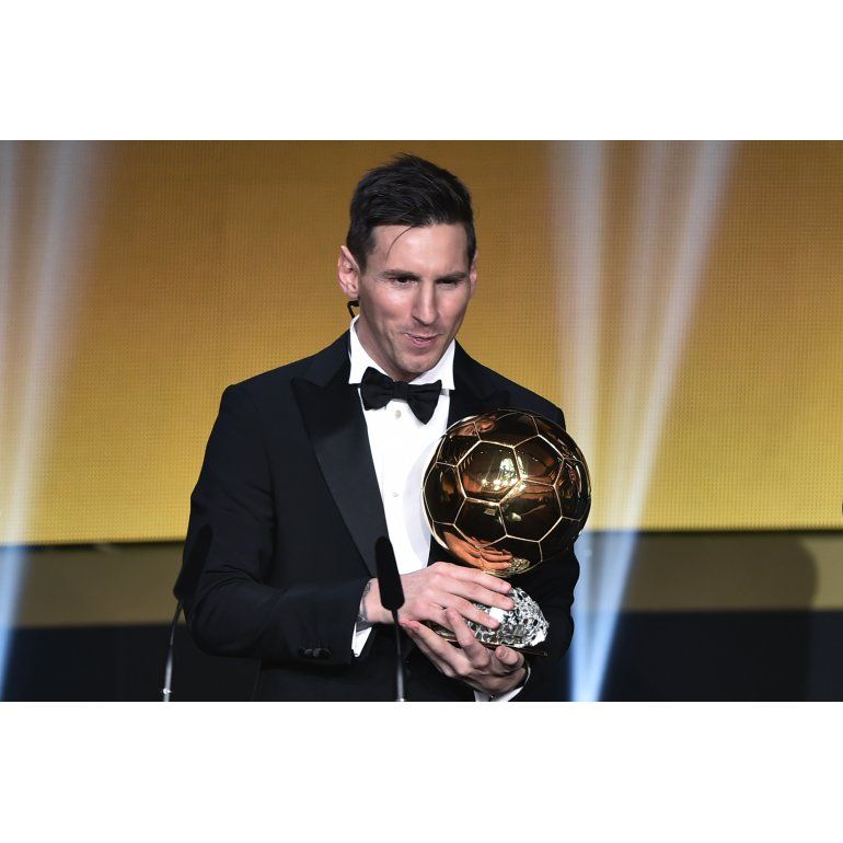 ¡Hacé lugar, Lío! Messi ganó su quinto Balón de Oro