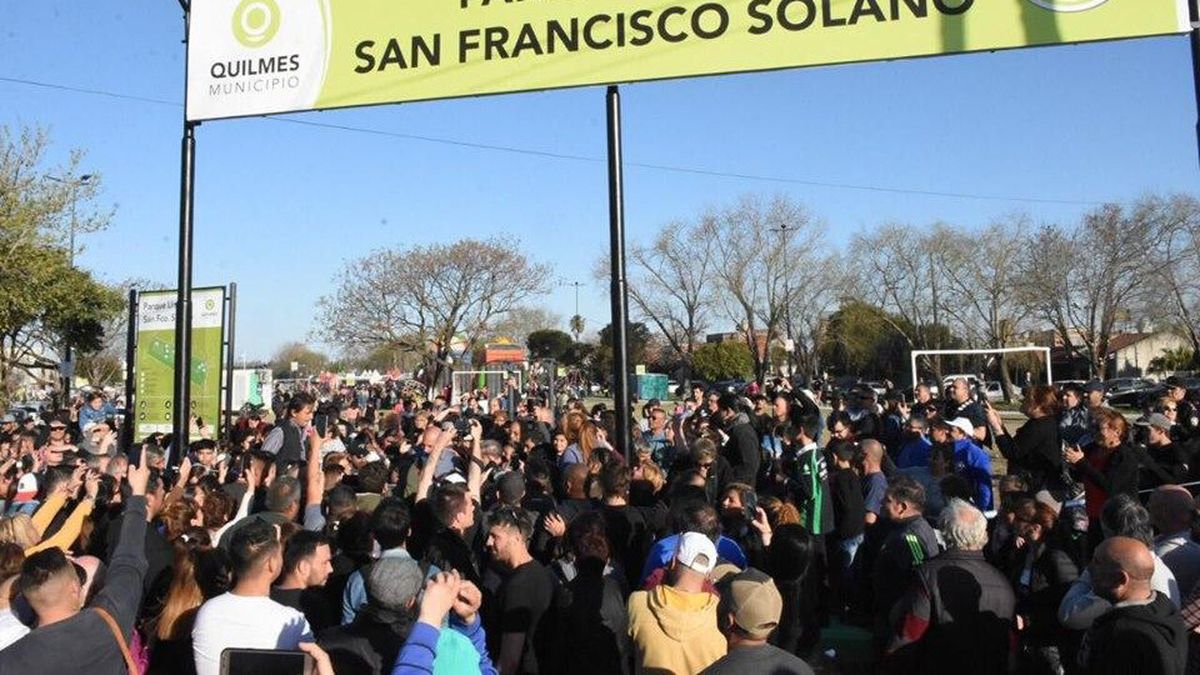Quilmes: ya es una realidad el Parque Lineal de San Francisco Solano