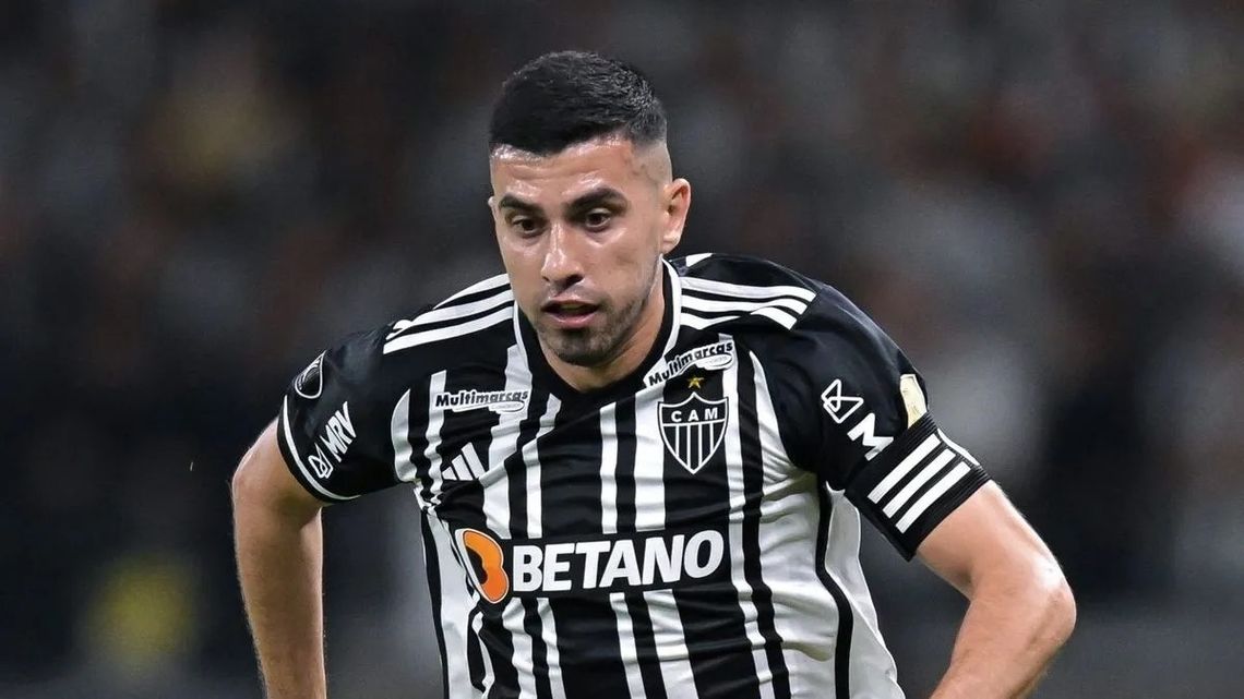 Rodrigo Battaglia llega a Boca después de su ciclo en Atlético Mineiro.