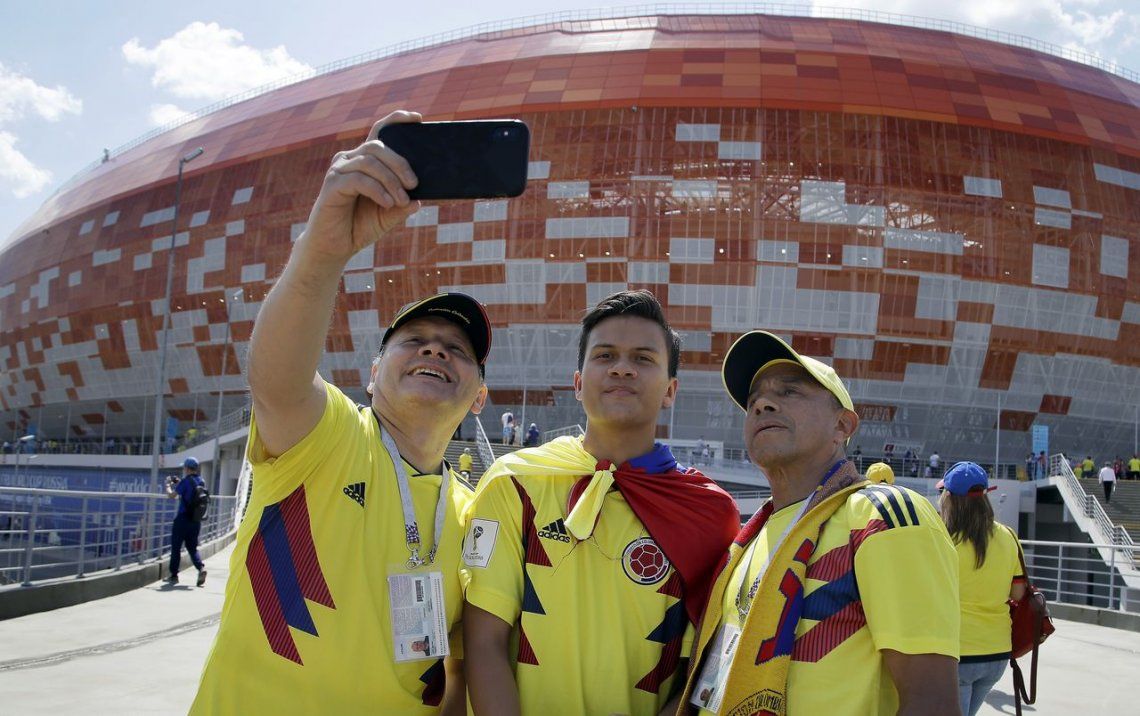 Todo el color de una nueva jornada mundialista