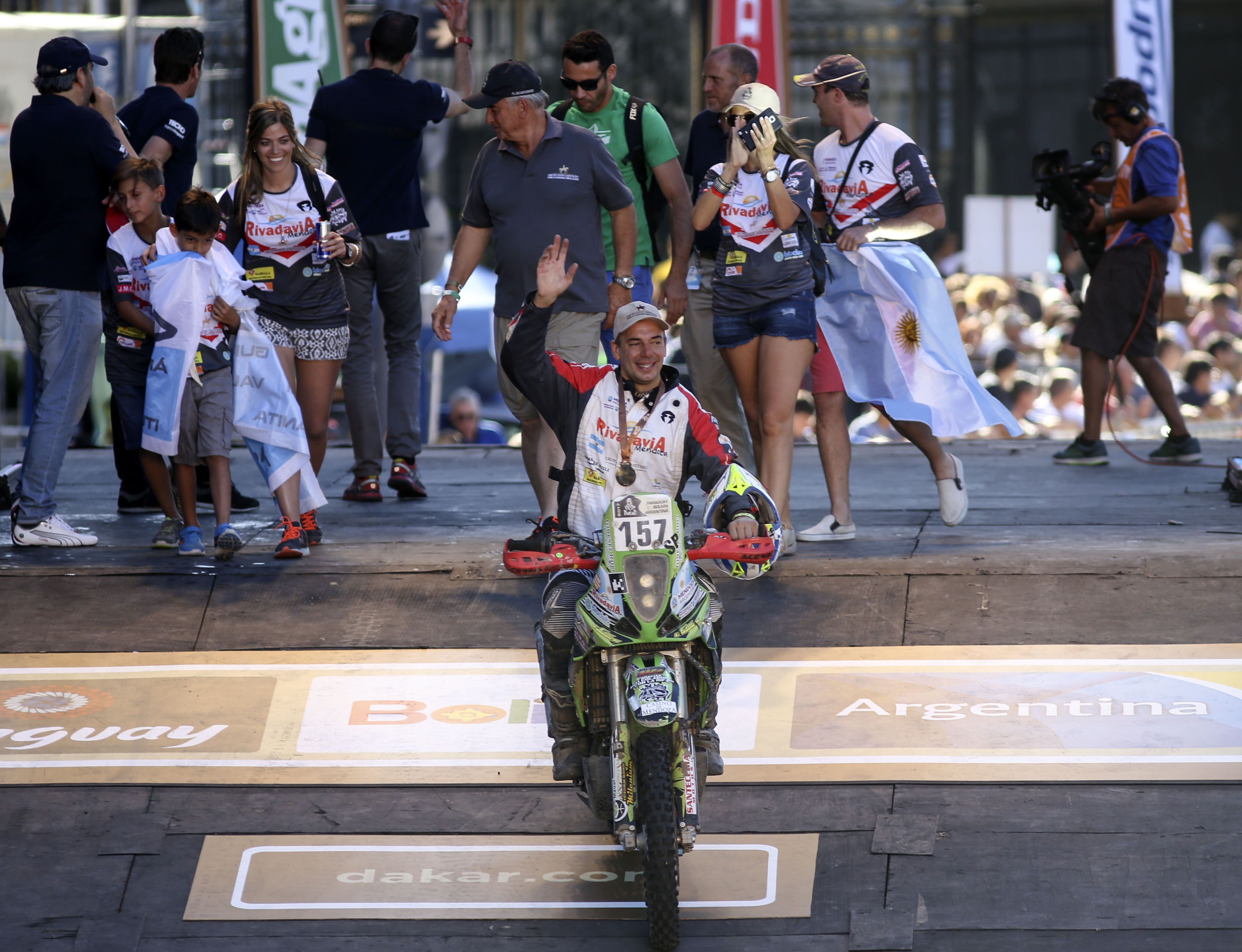 Dakar: Emiliano Carbonero, la sorpresa argentina en motos