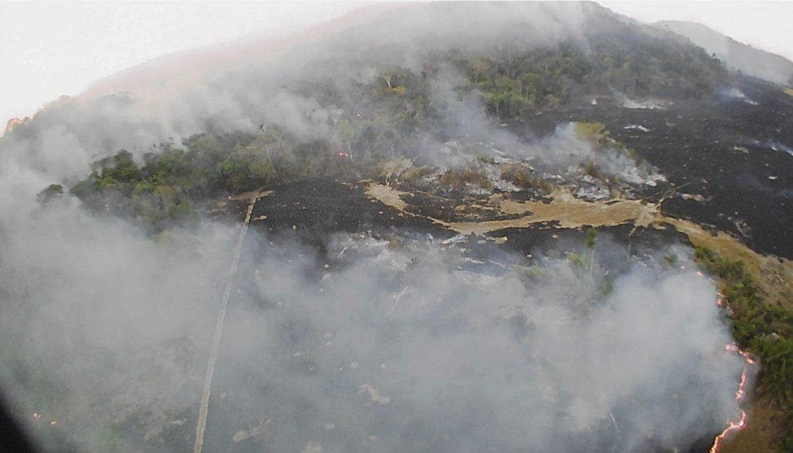 El humo de los incendios en el Amazonas llegó al norte de la Argentina y podría alcanzar a Buenos Aires