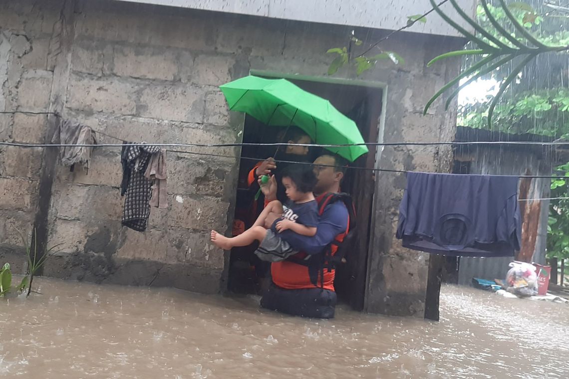 Filipinas: al menos ocho muertos y 19 desaparecidos por intensas lluvias