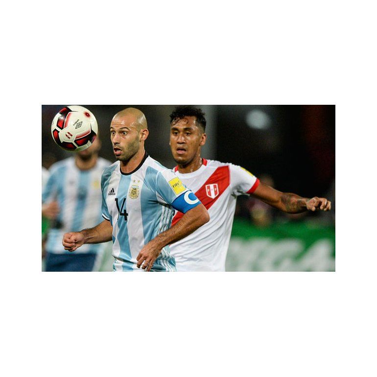 Javier Mascherano - Perú vs. Argentina - Foto: AFP
