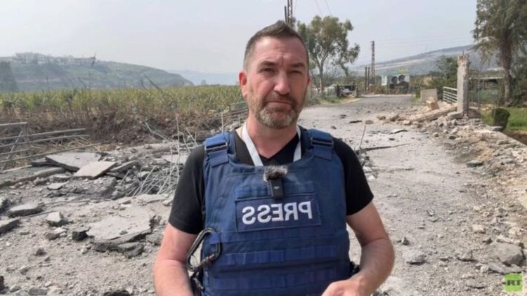 El impacto ocurrió a pocos metros del lugar donde realizaban una cobertura.