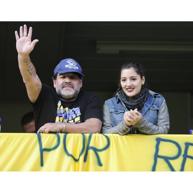 Jana Maradona: Mi papá me da mucho amor