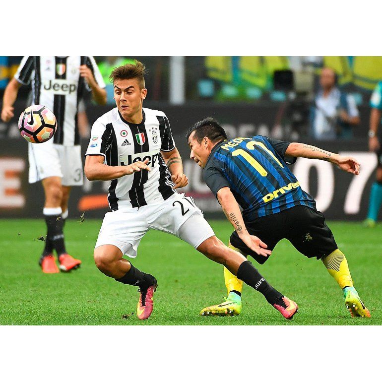 Inter frenó al pentacampeón Juventus en el clásico de Italia
