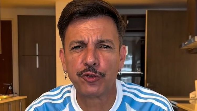 Picante descargo de Martín Bossi a la falta de espíritu mundialista.&nbsp;