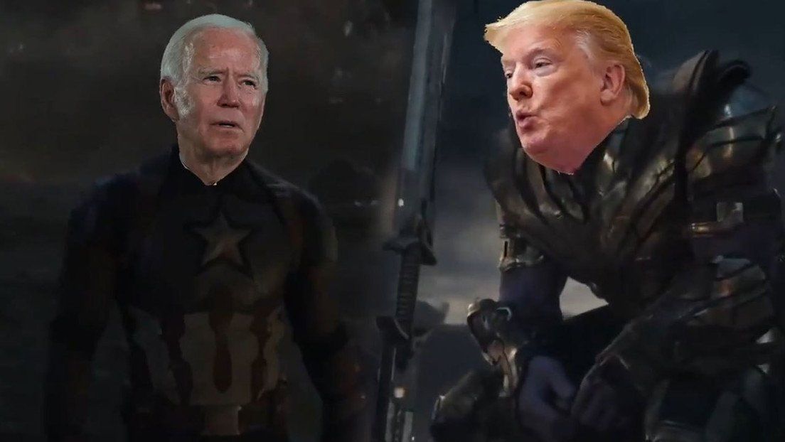 Biden y Trump, protagonistas de una sátira de Vengadores: Endgame