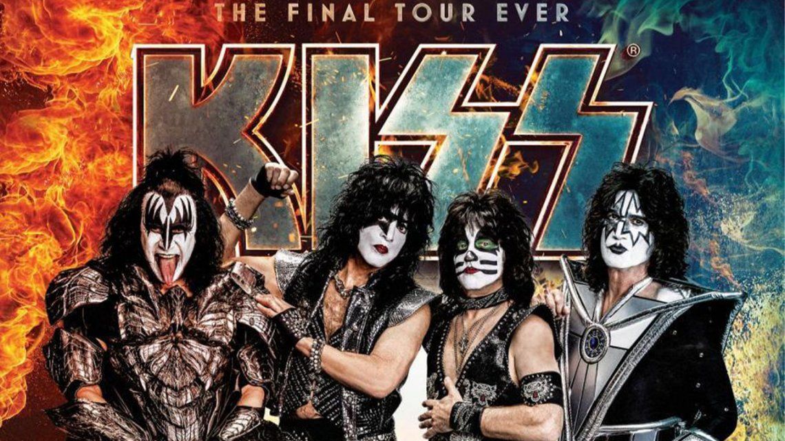 Kiss reprogramó su show despedida en Argentina.