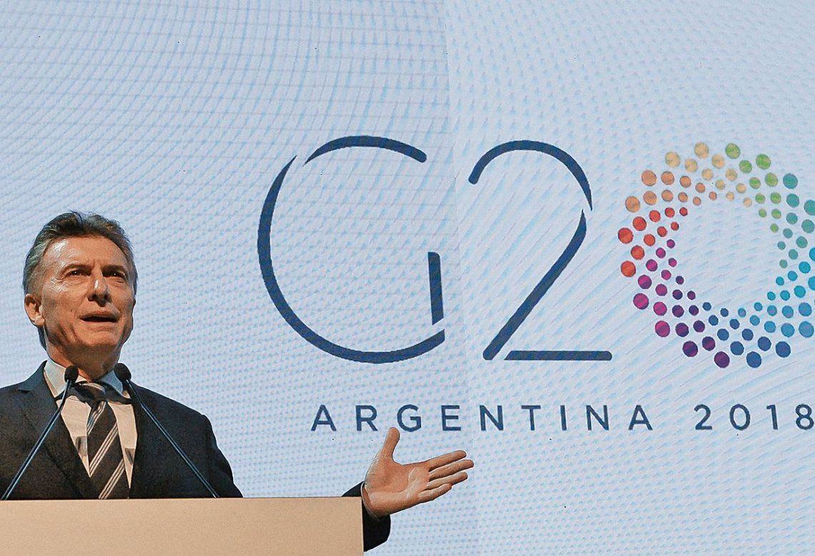 Macri presentó los ejes de su mandato al frente del G-20