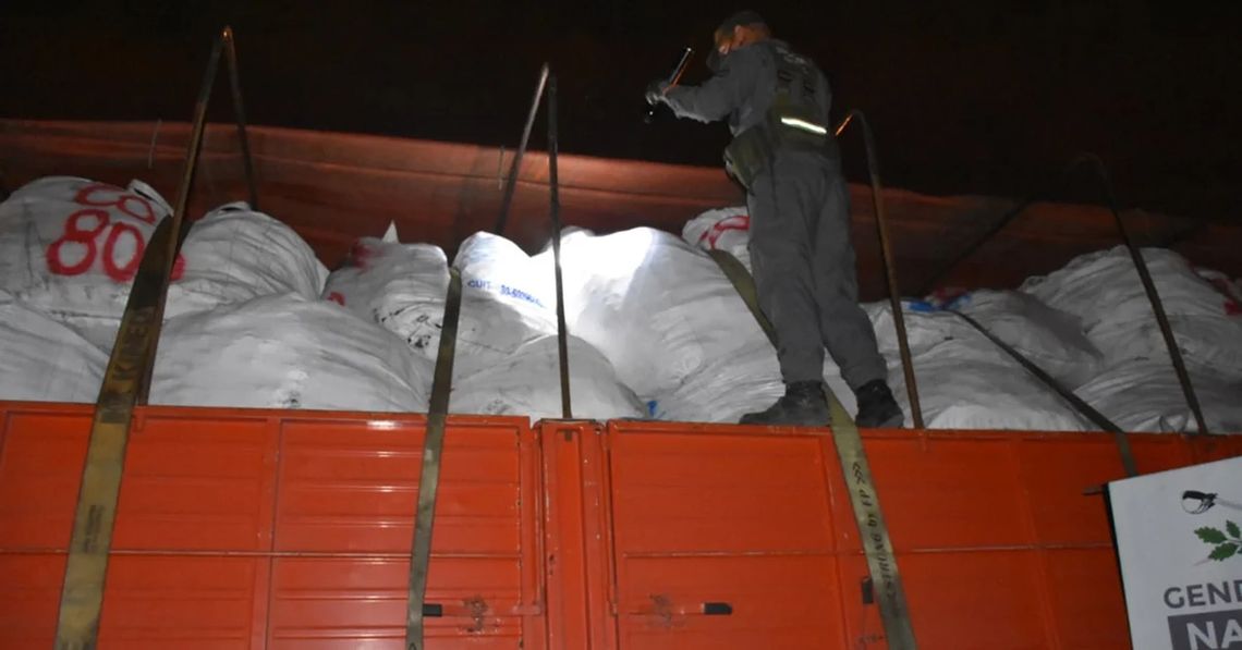 Gendarmería Nacional incautó un contrabando de 140 toneladas de cobre