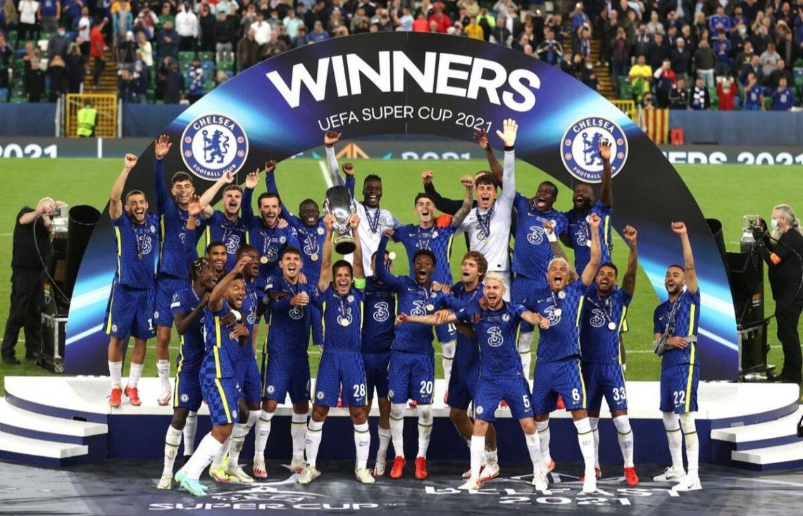 Chelsea ganó la final de la Supercopa europea. 