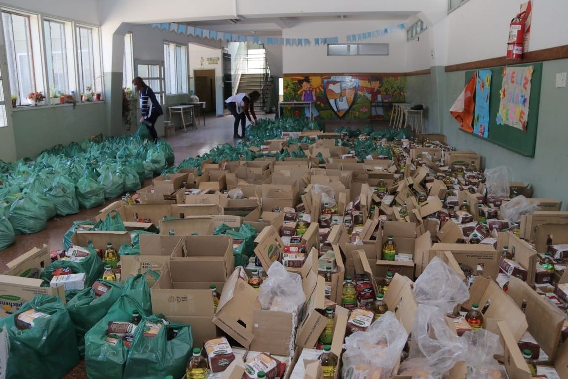 Morón: se entregaron casi 1,5 millones de módulos alimentarios durante la pandemia