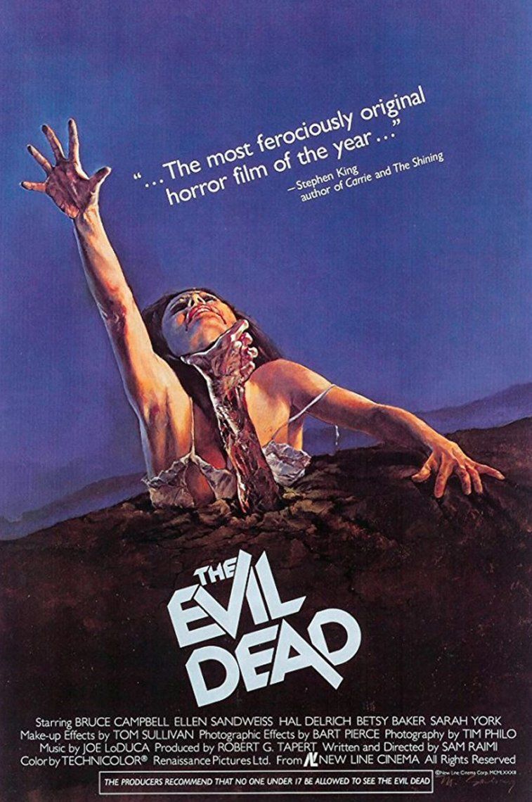 16. The Evil Dead | 1981 | Sam Raimi