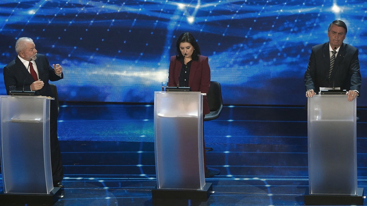 Bolsonaro y Lula se sacaron chispas en el primer debate presidencial